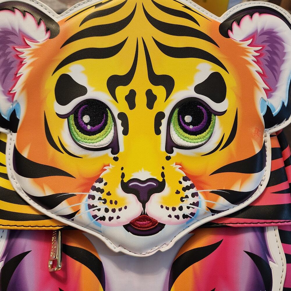 Loungefly Lisa Frank Forrest Cosplay Mini Backpack Matching Wallet Set - Picture 14 of 15